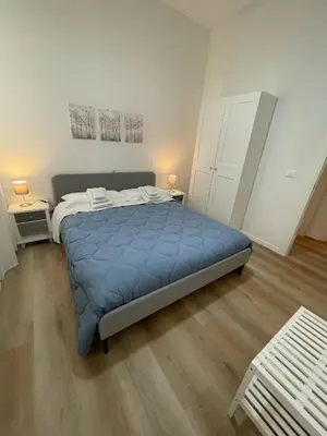 Letto o letti in una camera di CIVICO 7 Al Santo Ospedali