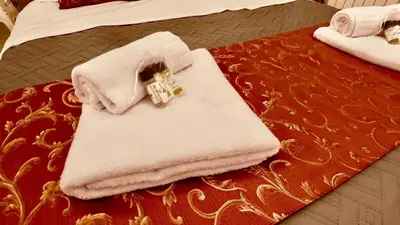 Letto o letti in una camera di Behind Ca' Fumiani en Charme