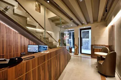 TV o dispositivi per l'intrattenimento presso Rosa Salva Hotel