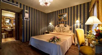 Letto o letti in una camera di Zulian P & Q & U