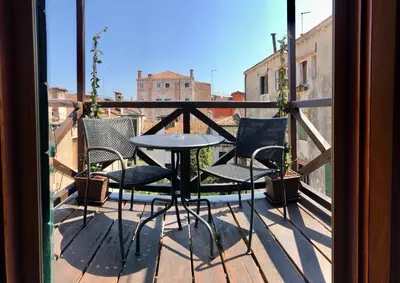 Balcone o terrazza di B&B Patatina