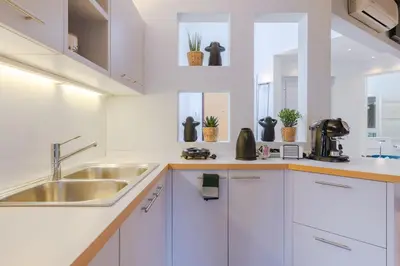 Cucina o angolo cottura di Design Luxury Flat, Privacy & Comfort a Vicenza