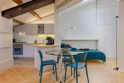Cucina o angolo cottura di Design Luxury Flat, Privacy & Comfort a Vicenza
