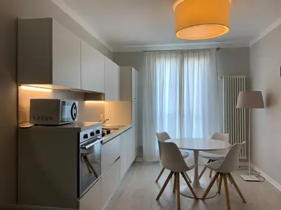 Cucina o angolo cottura di Villa Giulia Family Apartments- LeresidenzediJesolo