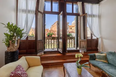 Area soggiorno di View of Grand Canal Luxury Home - Station 5 minutes