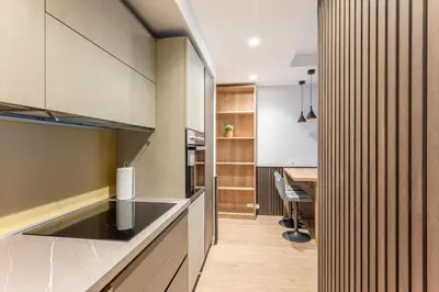 Cucina o angolo cottura di GuestHost - Padova Central Apartment Flat 3