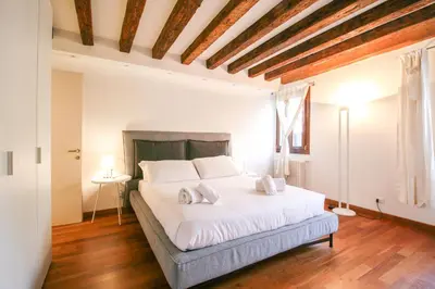 Letto o letti in una camera di Uncharted Venice - Ca' Borgoloco