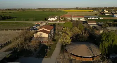 Vista aerea di Passion Horse's House FC