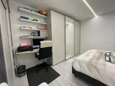 Letto o letti in una camera di La Violetta Montemerlo