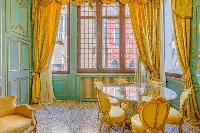 Area soggiorno di Canal View San Marco Rialto - Dogaressa Palace 1872