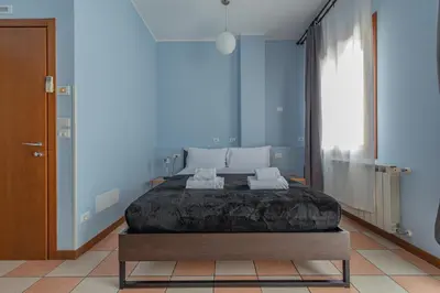 Letto o letti in una camera di Marconi Lodge