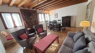 Area soggiorno di Palazzo Contarini Della Porta Di Ferro
