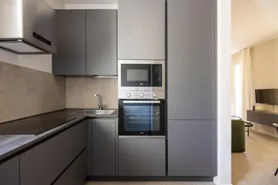 Cucina o angolo cottura di PALAZZO CIVIDALE Central Luxury Home