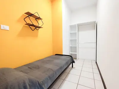 Letto o letti in una camera di Mini-Jet