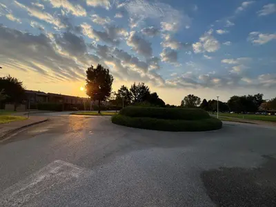 Alba o tramonto visti dall'interno dell'appartamento o dai dintorni