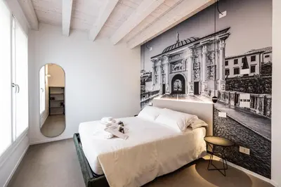 Letto o letti in una camera di Residenza Ca' Rovere