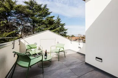 Balcone o terrazza di Residenza Ca' Rovere