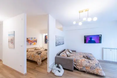 Letto o letti in una camera di Lady hana 2