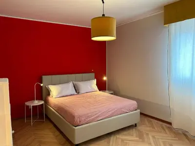 Letto o letti in una camera di Ca' Ponte degli Scalzi train station WI-FI