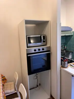 Cucina o angolo cottura di Venice, Arte and Cinema,10 min from Venice,Free Parking,WiFi, Via Nervesa 4