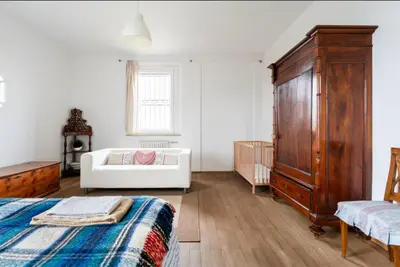 Letto o letti in una camera di agriturismo villa marani