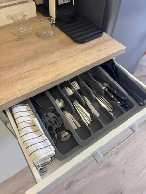 Cucina o angolo cottura di Campari Home - 15 min da Venezia - Tram diretto