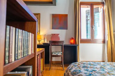 Letto o letti in una camera di Downtown B&B