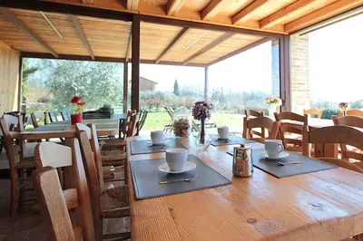 Ristorante o altro punto ristoro di Villa Montello Pool, Jacuzzi, Ac, Wifi, Treviso