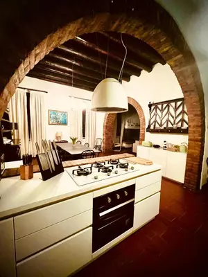 Cucina o angolo cottura di Villa Bignago B&B