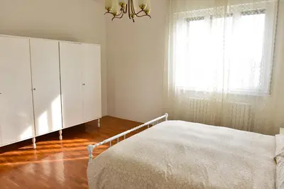 Letto o letti in una camera di Casa di Terry