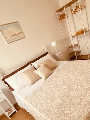 Letto o letti in una camera di Casa AnnaPaola