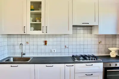 Cucina o angolo cottura di Borgo Guardiani House