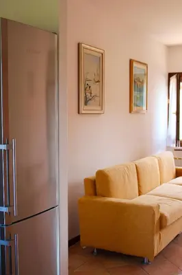 Area soggiorno di Borgo Guardiani House