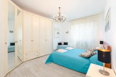 Letto o letti in una camera di Casa Serenissima - with free parking