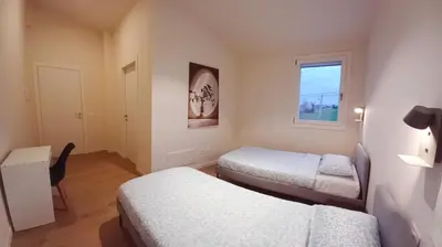 Letto o letti in una camera di SECRET SUNSET - Brand New 2025 HOUSE