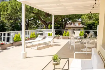 Balcone o terrazza di Terrace Apartment -M3 Apartments