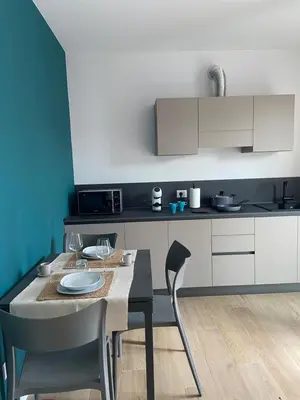 Cucina o angolo cottura di Alloggi Celly Appartamento piano terra