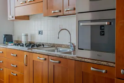 Cucina o angolo cottura di Welc-ōM Montegrotto Terrace View