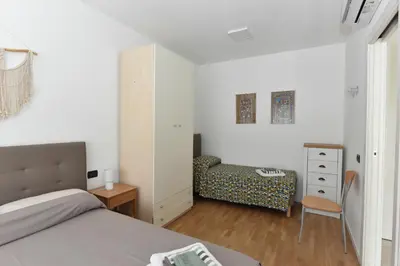 Letto o letti in una camera di Casa Grace - SANTA MONICA