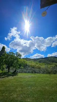 Paesaggio naturale nelle vicinanze del bed & breakfast