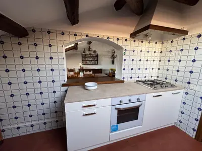 Cucina o angolo cottura di Attic Lagoon View