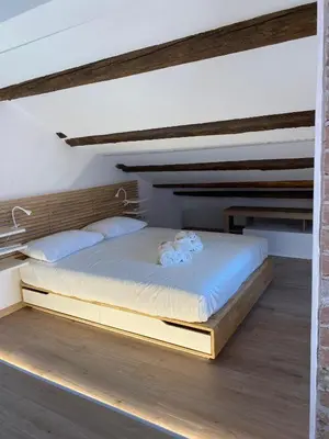 Letto o letti in una camera di A mare Chioggia