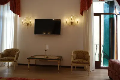 TV o dispositivi per l'intrattenimento presso Savoia e jolanda Apartments