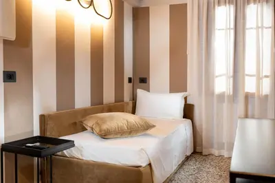 Letto o letti in una camera di Ca' San Geremia