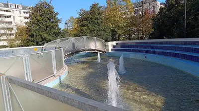 Piscina di Art-Apart 106 LT con giardino privato o nelle vicinanze