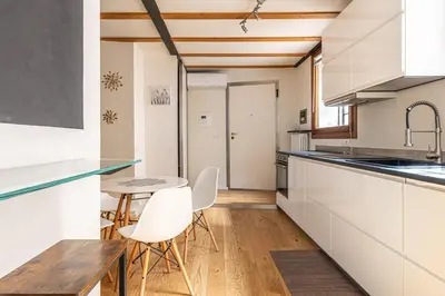 Cucina o angolo cottura di Basilica Prestige Residence, lusso e comfort