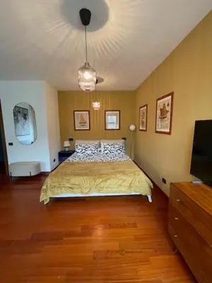 Letto o letti in una camera di Casa Vitale