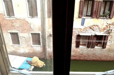 Balcone o terrazza di Scenic Artist's Home on Canal in City Center 100 Square Meters