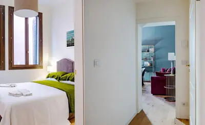 Letto o letti in una camera di Classy & Quiet Venice - Beautiful Apartment in Cannaregio