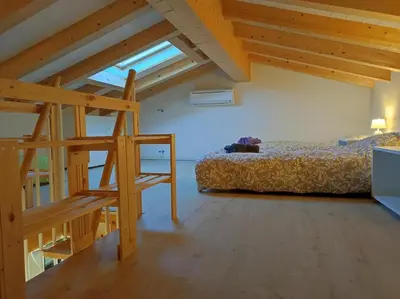 Letto o letti in una camera di The countryside in Venice